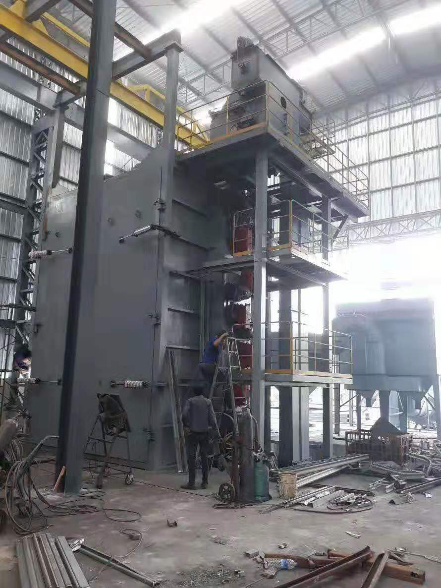 Q3750弔(diao)鉤(gou)式抛丸(wan)清理(li)機(ji)
